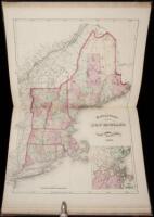 Official Topographical Atlas of Massachusetts, from Astronomical, Trigonometrical and Various Local Surveys