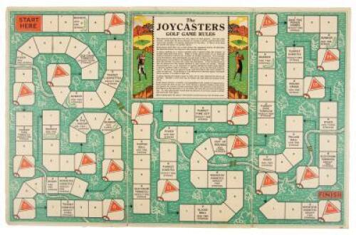 The Joycasters Golf Game - board