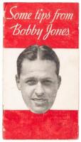 Some Tips from Bobby Jones