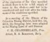 Columbia Mining Laws: We the Miners of the Columbia Mining District...enact the following Laws for the Government of the mines within said District... - 2