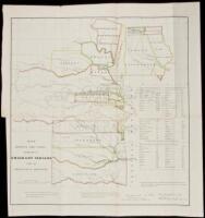 Map Showing the Lands Assigned to Emigrant Indians West of Arkansas & Missouri.