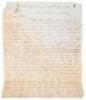 Four letters from gold seeker Samuel McCullough to his parents, written from Panama, San Francisco, and Sacramento - 5