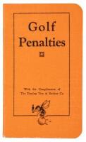 Golf Penalties and Etiquette