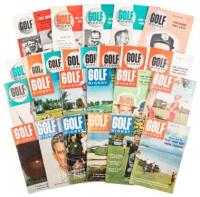Golf Digest - broken run from 1957-61