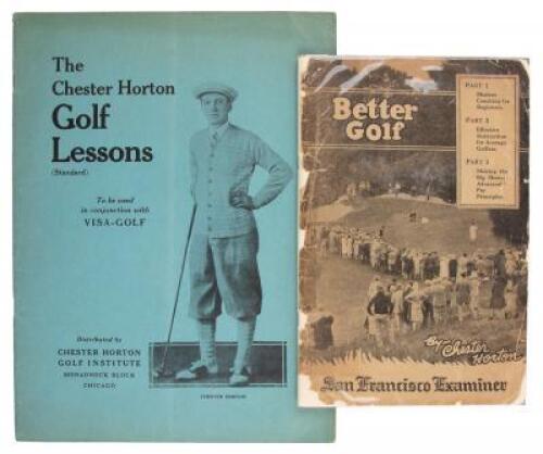 Better Golf [with] The Chester Horton Golf Lessons (Standard) [cover title] - 2 copies