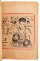 Scrapbook recording the career of boxer Frankie Klick, onetime World Jr. Lightweight champion