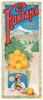 Fontana Orange Groves (wrapper title)