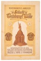 Neunzehnhundertste Jahresfeier der Schlacht im Teutoburger Walde Gedenkblätter an das Fest der Deutschen von Californien ; San Francisco, 1. und 8. August 1909