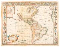 America, with those known parts in that unknowne worlde both people and manner of buildings Described and inlarged by I.S. Ano. 1626
