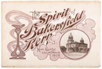 The Spirit of Bakersfield and Kern, Kern County, California (wrapper title)