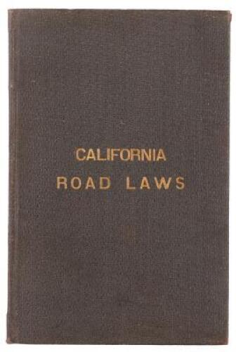 The Road Laws of California