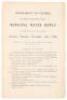Statement to Voters concerning the Proposition to acquire a Municipal Water Supply, as submitted at the special election, Thursday, November 12th, 1908
