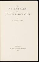 The Principles of Quantum Mechanics