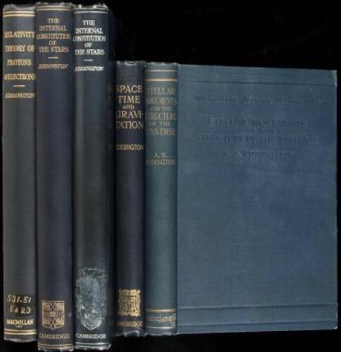 Five scientific texts by Arthur S. Eddington