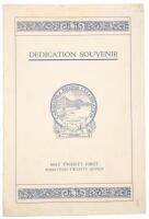 Dedication Souvenir: Carquinez Bridge Celebration