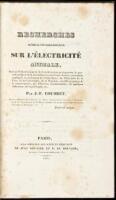 Recherches Medico-Physiologiques sur l'Electricite Animale, Suivies d'Observations et de Considerations Pratiques sur le Procede Medical de la Neutralisation Electrique Directe, Notamment Appliquee au Traitement de l'Ophtalmie, de l'Erysipele de la Face, 