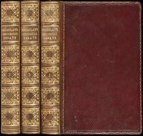 Critical and Historical Essays, Contributed to the Edinburgh Review
