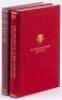 Two volumes of The Arthur H. Clark Company bibliography