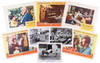 Five lobby cards from film versions of John Steinbeck's The Red Pony and The Wayward Bus with three publicity photographs for The Red Pony