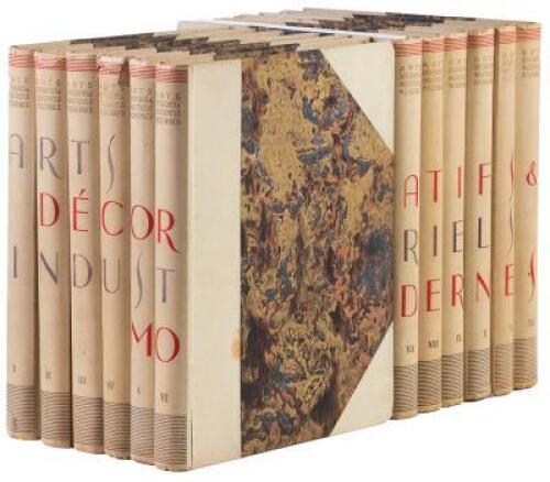 Encyclop&eacute;die des arts d&eacute;coratifs et industriels modernes au XX&egrave;me si&egrave;cle en douze volumes