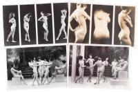 Four photographs of nudes by Albert Arthur Allen