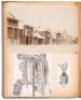Scrapbook of photographs, photographic reproductions, clippings of drawings, and other pictorial matter recording a trip to Southern California in 1894 by a teacher at Mount Saint Mary, Manchester, NH - 8
