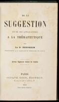 De la Suggestion et de ses Applications a la Th&eacute;rapeutique