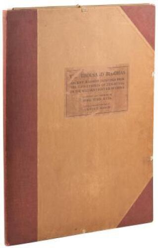 The Thousand Buddhas: Ancient Buddhist Paintings from the Cave-Temples of Tun-huang on the Western Frontier of China. Recovered and Described by Aurel Stein, K.C.I.E. With an introductory essay by Laurence Binyon