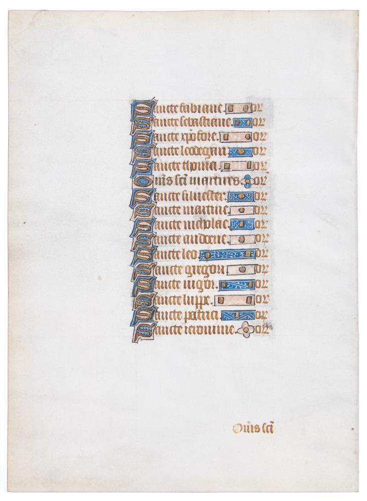 The Gothic Script of the Middle Ages
