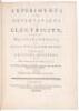 Experiments and Observations on Electricity made at Philadelphia in America... To which are added, Letters and Papers on Philosophical Subjects. The Whole corrected, methodized, improved, and now first collected into one Volume, and Illustrated with Coppe - 2