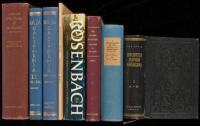 Large group of bibliographies and books about books, mostly Americana