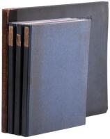 Four volumes with facsimiles of illuminated manuscripts