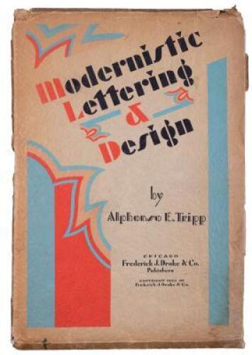 Modernistic Lettering & Design (wrapper title)