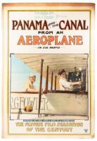 Panama and the Canal from an Aeroplane...in Six Parts - one sheet film poster