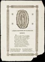 A Maria Santisima de Guadalupe. Soneto.