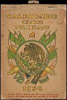 Calendario Civico Mexicano, 1930