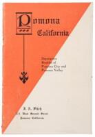 Pomona, California: Descriptive Booklet of Pomona City and Pomona Valley