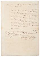 Manuscript document regarding a Chinese slave master in mid-nineteenth century Cuba