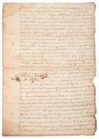 1774 document requesting the dissolution of a joint estate in French