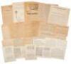 Lot of 25 World War I propaganda broadsides