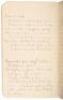 Diary kept by Clara G. Van Warmer, who knew and worked for Luther Burbank in the early 20th century - 4