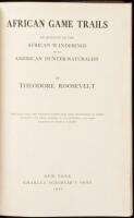 African Game Trails: An Account of the African Wanderings of an American Hunter-Naturalist