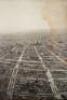 Ruins of San Francisco, Nob Hill in foreground, from Lawrence Captive Airship, 1500 feet elevation, May 29, 1906 - 4