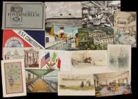 Collection of postcards of various ships