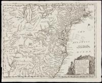 A Map of the British American Plantations, Extending from Boston in New England to Georgia; Including All the Back Settlements in the Respective Provinces, as Far as the Mississipi