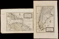 Two maps of regions of South America