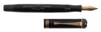 No. 25 Masterpiece Large Black Turning-Knob Fountain Pen, Excellent Condition