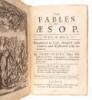 The Fables of &AElig;sop. Volume I. Paraphras'd in Verse, Adorn'd with Sculpture, and Illustrated with Annotations. By John Ogilby, Esq... [bound with] &AElig;sopicks: or, a Second Collection of Fables... - 2