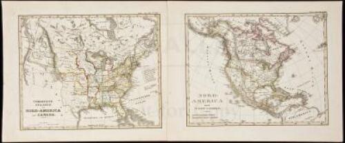 WITHDRAWN - Two maps from Stieler's Schul-Atlas
