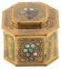 Gilt Bronze Inkwell, Abalone Pattern, No. 1157 - 2